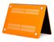 Чехол накладка Hard Shell Case для Macbook Air 15" Soft Touch Orange фото 3