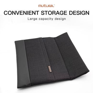 Папка-чохол для MacBook 13"-14" Mutural Compact Sleeve &mdash; Сірий (Grey)