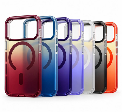 Чохол Shield Gradient with MagSafe для iPhone 17 Pro Max / 18 Pro Max &mdash; Чорний