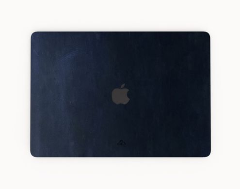 Защитный скин Chohol Leather Crazy Horse Series для MacBook Pro 13’’ 2017-2020 Blue