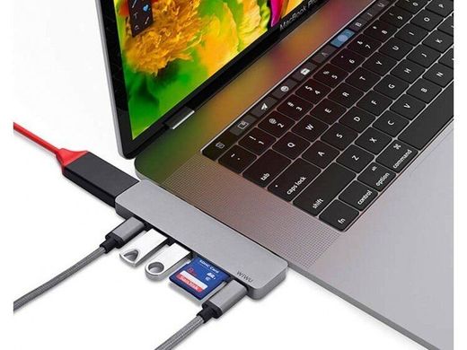 Wiwu Adapter USB Type-C 7 in 1 T8 for Apple Macbook
