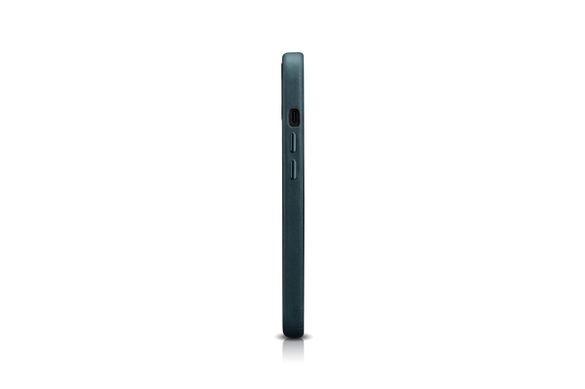 Кожаный чехол iCarer для iPhone 13 Pro - Dark Blue