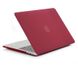 Чехол накладка Matte Hard Shell Case для Macbook Pro 16'' (2019) Soft Touch Wine Red фото 2