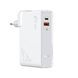 Зарядний пристрій 2 в 1 Baseus Quick Charger & Power Bank GaN Charger USB and USB-C 45W 10000 mAh White фото 1