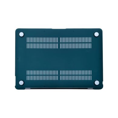 Чехол накладка Matte Hard Shell Case для Macbook Pro 13.3" 2016-2020 Soft Touch Pine Green