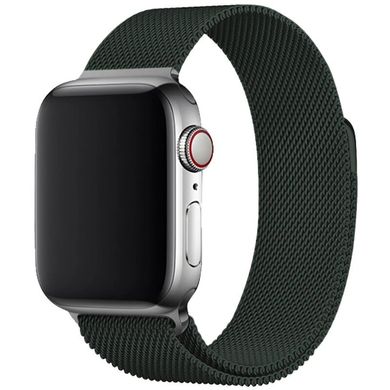 Ремешок для Apple Watch 42/44 /45 mm Milanese Loop Midnight Green