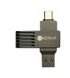 Флешка для MacBook COTEetCI High-speed Flash Drive Type-C & USB-A 128 Gb фото 2