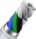 Кабель Baseus Cafule Metal Data Cable Type-C to Lightning PD 20W 1 м White  фото 4