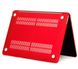 Чехол накладка Hard Shell Case для Macbook Air 15" Soft Touch Red фото 3