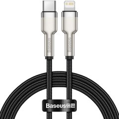 Кабель Baseus Cafule Metal Data Cable Type-C to Lightning PD 20W 1 м Black