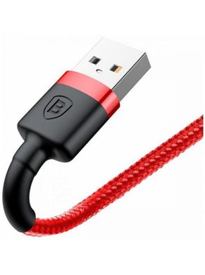 Кабель Baseus Cafule Cable for Lightning Red 1м, 2.4A
