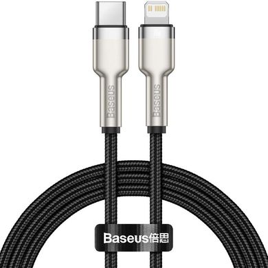 Baseus Cafule Metal Data Cable Type-C to Lightning PD 20W 1 m Black