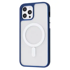 Чехол для iPhone 12 Pro Max Avenger Case with MagSafe - Blue