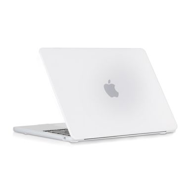 Чохол накладка Matte Hard Shell Case для Macbook Air 13.6" M2 2022 Soft Touch White