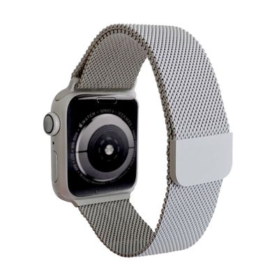 Ремінець для Apple Watch 41/40/38 mm Milanese Light Grey