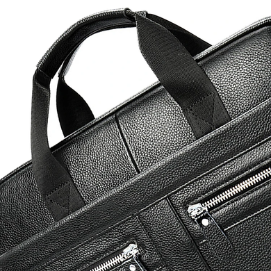 COTEetCI Luxury Series Business Briefcase (Genuine Leather) - Black