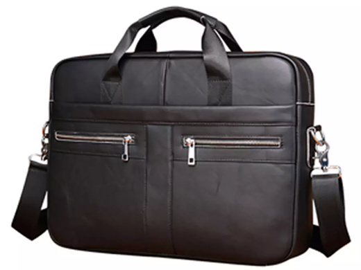 COTEetCI Luxury Series Business Briefcase (Genuine Leather) - Black