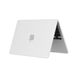 Чехол накладка Matte Hard Shell Case для Macbook Air 13.6" M2 2022 Soft Touch White фото 4
