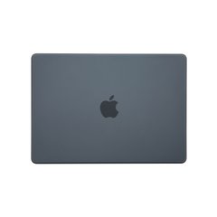 Чехол накладка Matte Hard Shell Case для Macbook Air 13.6" M2 2022 Soft Touch Black