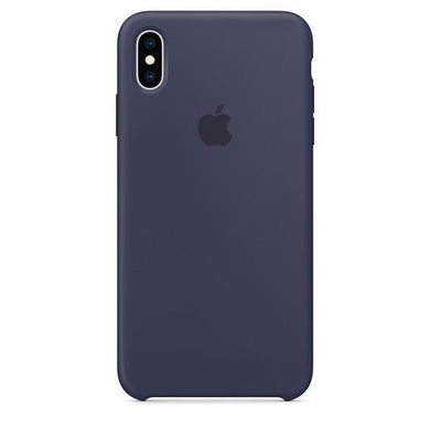 Silicone Case iPhone XS Max - Midnight Blue