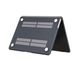 Чехол накладка Matte Hard Shell Case для Macbook Air 13.6" M2 2022 Soft Touch Black фото 5