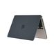 Чехол накладка Matte Hard Shell Case для Macbook Air 13.6" M2 2022 Soft Touch Black фото 4