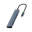 USB Type-C HUB ZAMAX 7-в-1 Type C + USB HUB to HDMI/HDTV + PD + USB C + SD + TF