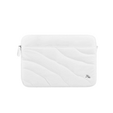 WiWU Swallow Sleeve Waterproof Laptop Inner Bag with Velvet Lining & YKK Zipper 13"/14" White