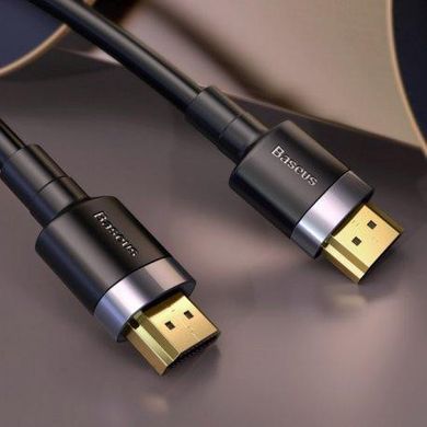 Cable Baseus Cafule 4K HDMI MALE to 4K HDMI MALE 5 m Black