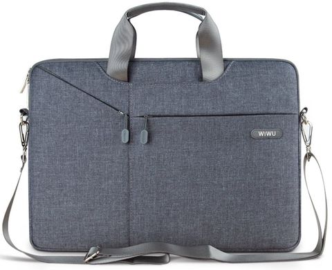 WiWu City Commuter Bag for Macbook 13'/14" Grey