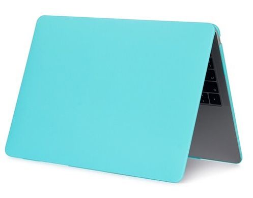 Чехол накладка Matte Hard Shell Case для Macbook Air 13.3" Soft Touch Marine Green