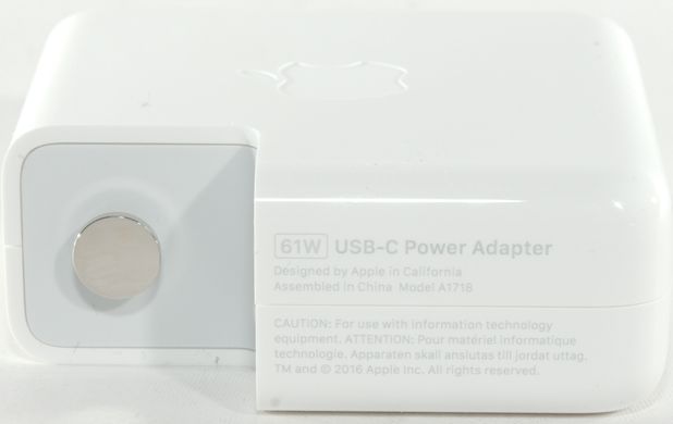 Адаптер живлення для MacBook Pro 13" 61W USB-C Power Adapter OEM
