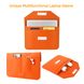 Чехол конверт ZAMAX из войлока для MacBook 13" Orange фото 4