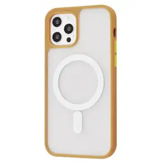 Чехол для iPhone 12 Pro Max Avenger Case with MagSafe - Yellow