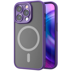 Чохол для iPhone 14 Pro Max Rock Guard Touch Magnetic Protection Case - Purple