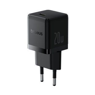 Зарядное устройство 20W Baseus Palm USB-C, быстрая зарядка PD, EU (черный) &mdash; P10111602113-00