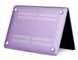 Чехол накладка Matte Hard Shell Case для Macbook Air 13.3" Soft Touch Purple фото 4