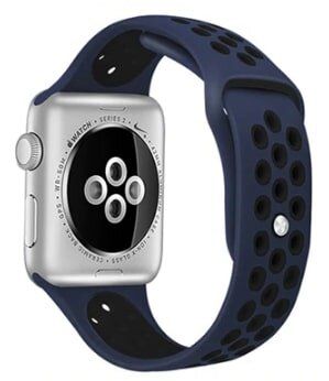 Ремешок для Apple Watch 45/44/42 mm Blue/Black Sport Band