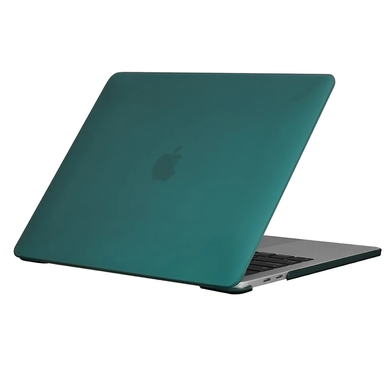 Чехол накладка Hard Shell Case для Macbook Air 13.6" M2 2022 Soft Touch Pine Green