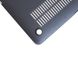 Чохол накладка Matte Hard Shell Case for MacBook Air 13.3" (2012-2017) Soft Touch Black фото 3