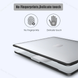 Чохол накладка для MacBook Air 13.6" M2 2022 Zamax Soft Shield Protective Case - Grey&White фото 9