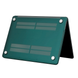 Чехол накладка Hard Shell Case для Macbook Air 13.6" M2 2022 Soft Touch Pine Green фото 4