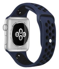 Ремешок для Apple Watch 40/38 mm Blue/Black Sport Band