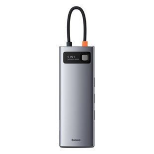 Baseus Metal Gleam Series 9-in-1 Multifunctional Type-C HUB Docking Station