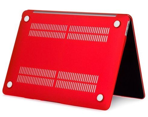 Hard Shell Case for Macbook Air 13.3" Soft Touch Red