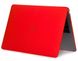 Чехол накладка Matte Hard Shell Case для Macbook Air 13.3" Soft Touch Red фото 3