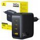 Зарядний пристрій 140W Baseus EnerFill FH11 GaN, 4 порти 3&times;USB-C + USB-A, EU &mdash; BASEUS-FH11-140W-EU фото 1