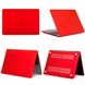 Чехол накладка Matte Hard Shell Case для Macbook Air 13.3" Soft Touch Red фото 5
