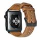 Ремешок для Apple Watch 45/44/42 mm Luxury leather Light Brown