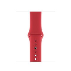 Ремінець для Apple Watch 38 / 40 mm RED Sport Band - S/M & M/L